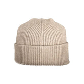 K-WAY Beige Wool Men Cap